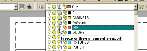 Freeze Layer in a Viewport