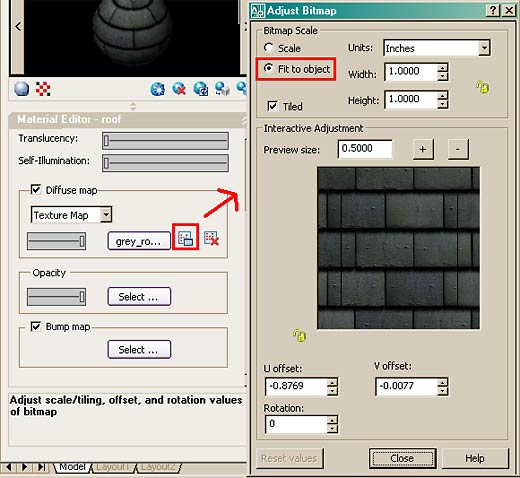 Adjusting a Bitmap in AutoCAD 2007