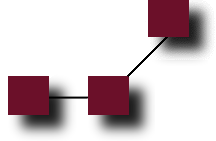 Diagram showing links from one resource  to a second resource to a third resource