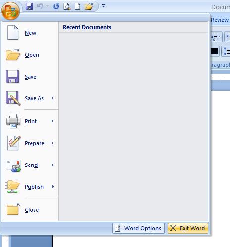 MS Word 2007